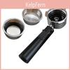Portafiltro 51mm Café de Filtro Mango Inferior Sin Fondo Con Taza de Café Molido Juego Accesorios de Repuesto para Cafetera