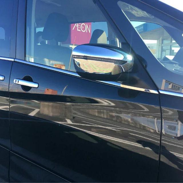 Nissan Serena C27 (2016-2020) Exterior Trim Set: Rearview Mirror, Door Bowl, Door Edge Strip, Front & Rear Bumper