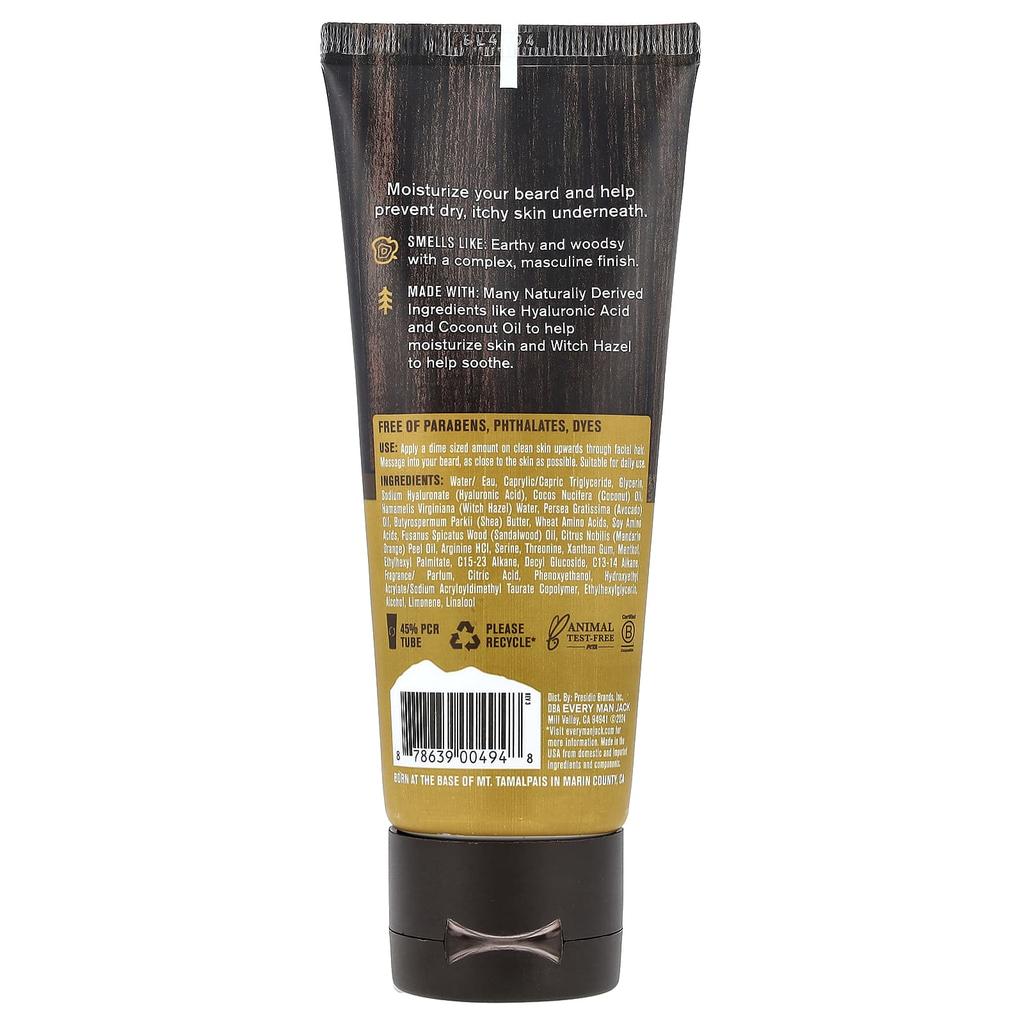 Every Man Jack, Beard + Face Recovery Lotion, Sandalwood, 95ml (3.2 fl oz)