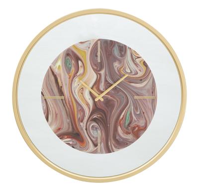 Wall Clock Mirror Mix Cm Ø 60X5
