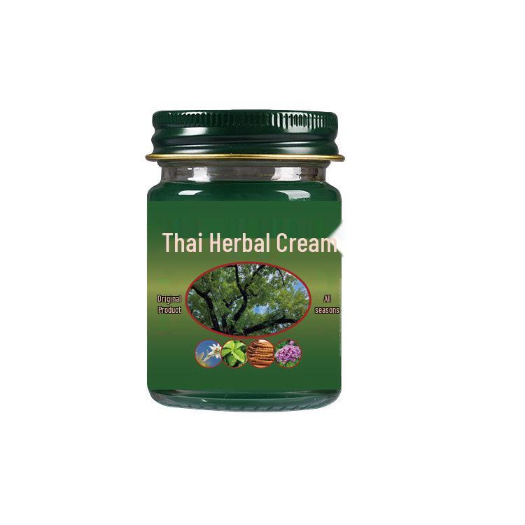 

Тайский зеленый бальзам: Облегчение зуда от укусов комаров, всесезонное использование на улице и дома, охлаждающая мятная формула Itch Relief