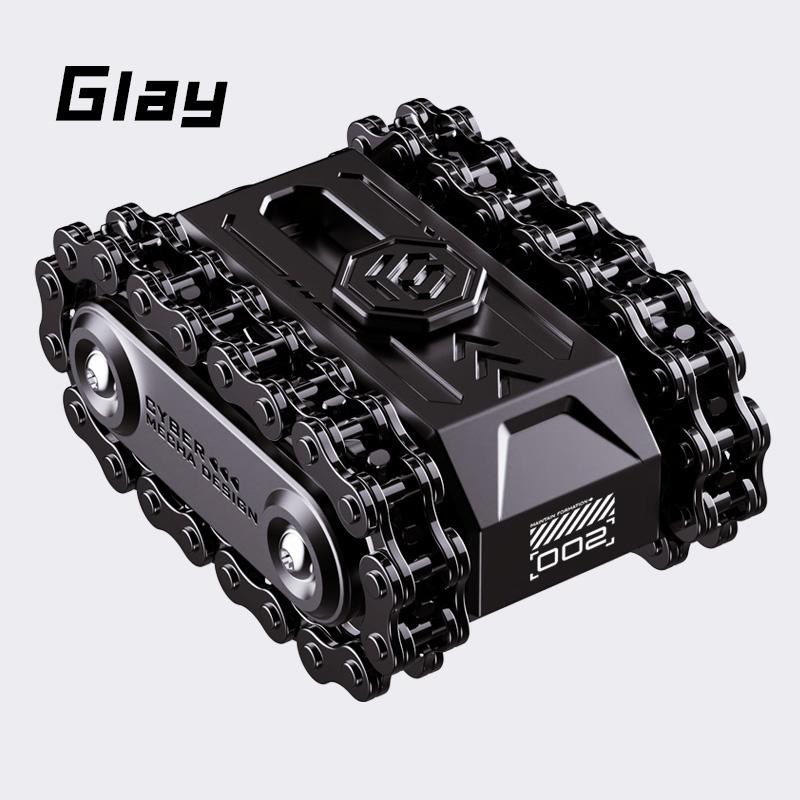 Metal Rotating Tank Fidget Toy - Tactical Magnetic Edc Stress Reliever & Spinner | Cool Military Gift For Kids Fidget Toy Edc
