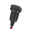 Cigarettes Lighters Socket Car Marine Lighters Socket Power Outlet Socket Receptacle 12V/24V Waterproof Plugs