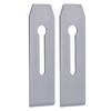 2Pcs Planer Blades Steel 51mm Portable Knife Replacement Accessories for Woodworking Handwork