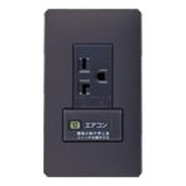 Panasonic Advanced Series Recessed On/Off Indicator Switch D Ground 250V 15A 20A Fire-Resistant Plate Included Matte Gray WTL192273HK