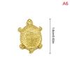 Fengshui Lucky Turtle Wallet Charm Money-Biting Turtleornaments Decor With "Daily Wealth" For Longevity Financial Stability