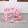 Mini Fitness Equipment Dollhouse Simulation Gym Treadmill Dumbbell Weight Lifting Machine Model Decor 1/12 Doll House Accessory