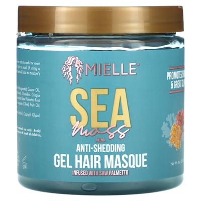 Μάσκα μαλλιών κατά της αποβολής gel, μείγμα Sea Moss, 8 oz (235 ml)