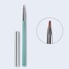 Nail Art Brush Soft Bristles Grip Comfortable Long Handle Reusable Draw Lines Plastic DIY UV Gel