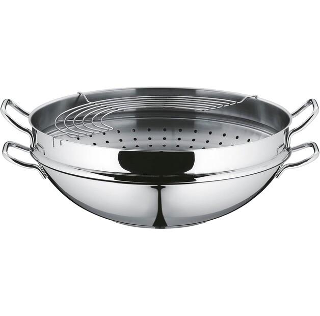 Wok Pan WMF Macao Cromargan 36 Cm (07.9256.6040)