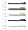 Pentel Calme 3-Color Ballpoint Pen, 0.7mm, Black, 10-Pack, BXAC37A