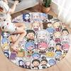 Re Zero Round Area Rug Carpet Rug For Living Room Bedroom Sofa Playroom Decor Nonslip Floor Mat