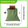 Canvas Drawstring Bag for Fruit Picking, Versatile, Attaches to A Belt, Ideal Picking