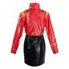Katsuragi Misato Cosplay Costume Halloween Katsuragi Misato Full Set Red Jacket Dress Necklace Wig Anime Uniform Misato Outfits