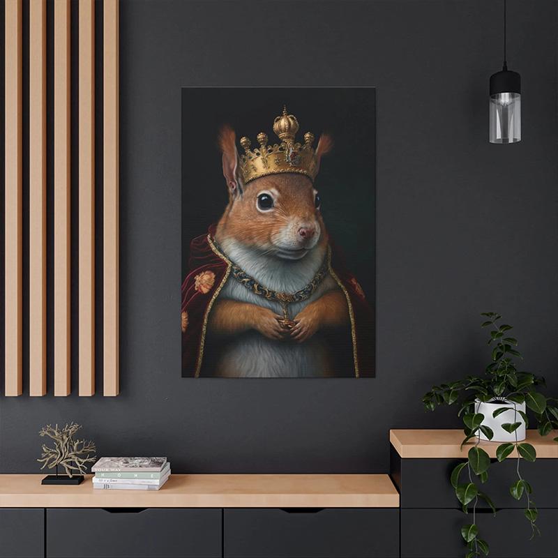 Modern Squirrel Wall Art Cute Animals Poster Canvas Paintings And Print HD Pictures For Living Room Home Decor Frameless Gifts