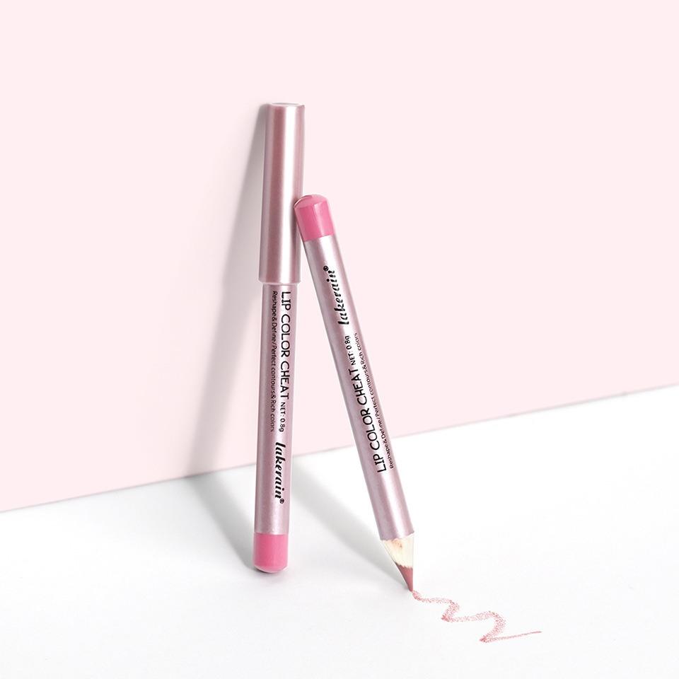 Lakerain Multi-color Optional Lip Liner Set, Smooth and Easy To Color Lip Liner, Matte Mist Lip Liner, Create Three-dimensional Full Lip Makeup