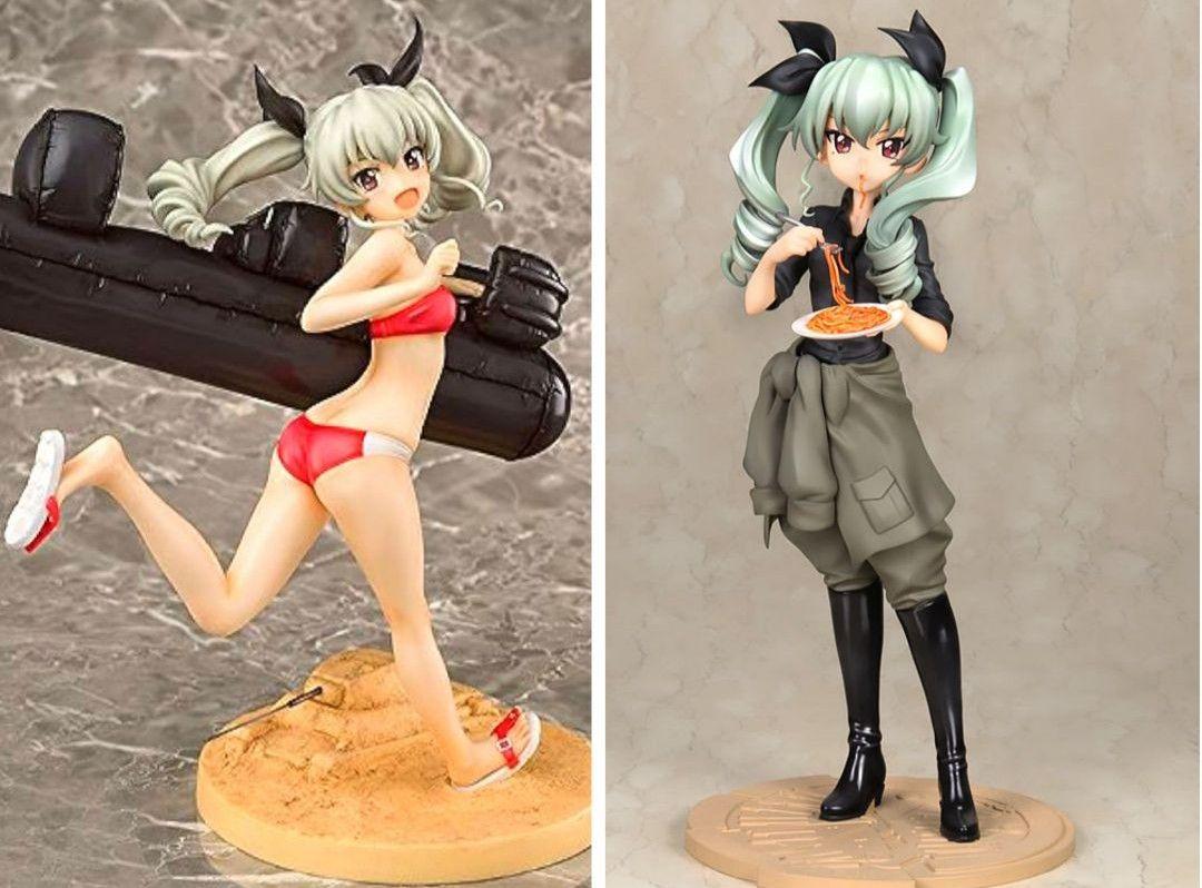 

[USED] Phat Company Girls & Panzer Anchovy Swimsuit 1/7 Figure