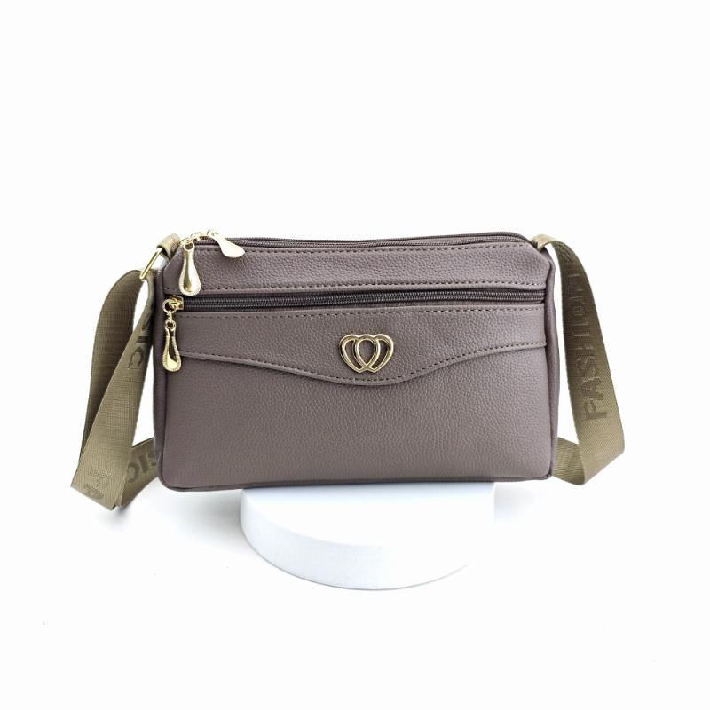 Trendy spring new fashion middle-aged and elderly mothers shopping single shoulder oblique span bag women's change bag