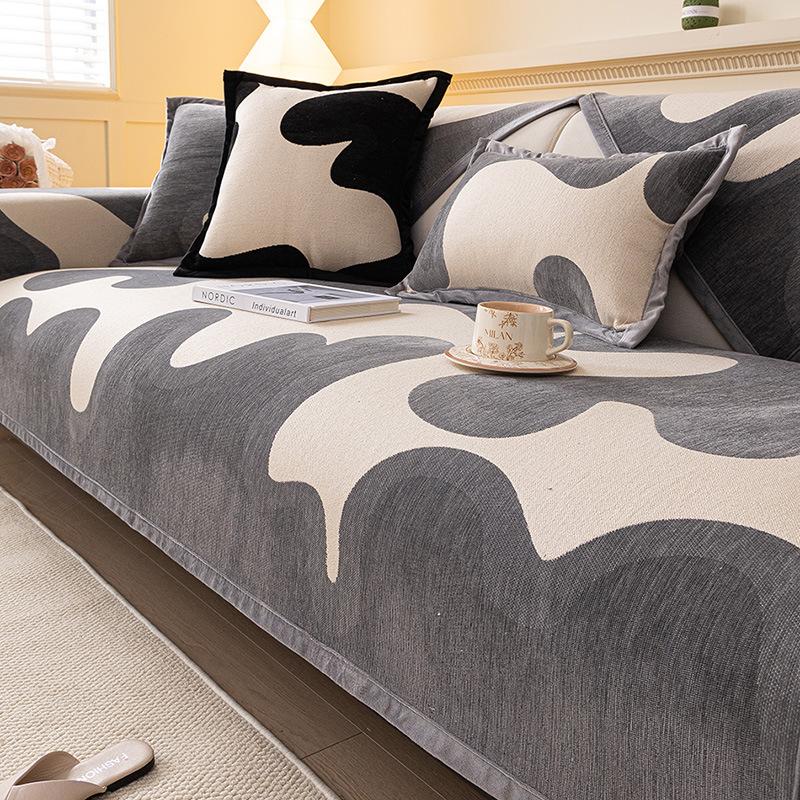 Thick Padded Sofa Cover For Extra Comfort, Neat Couch Cover And Reversible Sofa Slipcover For Sectional Loungers