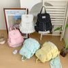 Schoolbag 1011 New Niche Trendy Polka Dot Lightweight Backpack Backpack Versatile Casual Backpack for Commuters and Students
