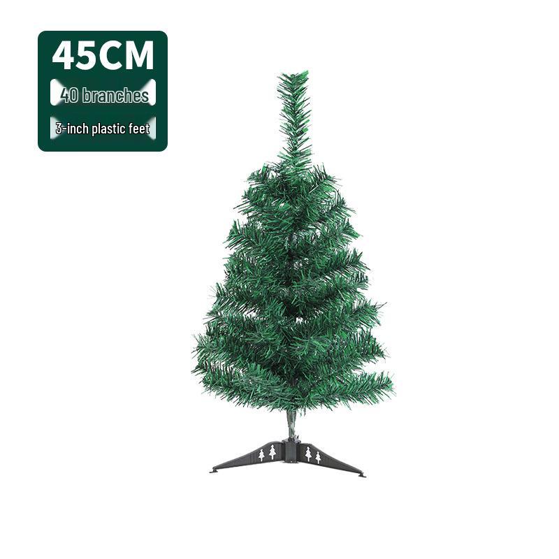 Eco-Friendly Encrypted Green PVC Christmas Tree - Sizes: 1.2m, 1.5m, 1.8m, 2.1m