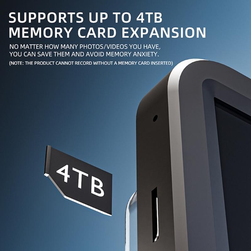 Elder Friendly Digital Microscope 3inch Display 12MP Camera Handheld Magnifier With Builtin LED Light