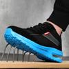 Mode Sommer Sicherheitsschuhe Männer Atmungsaktive Arbeit Sicherheitsstiefel Air Kissen Stahlkappe Sneaker Männlichen Bau Sport Arbeit Schuhe Schutz