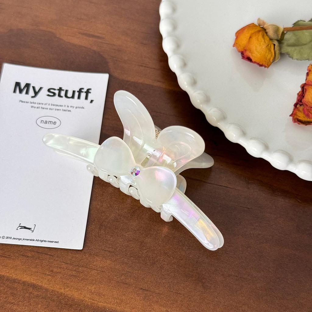 

Adorable Korean Style Rabbit Ear Hair Clip With Sparkling Rhinestones In Multiple Colors