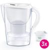 Dzbanek filtrujacy 2,4l Marella+3wklady PRO bia