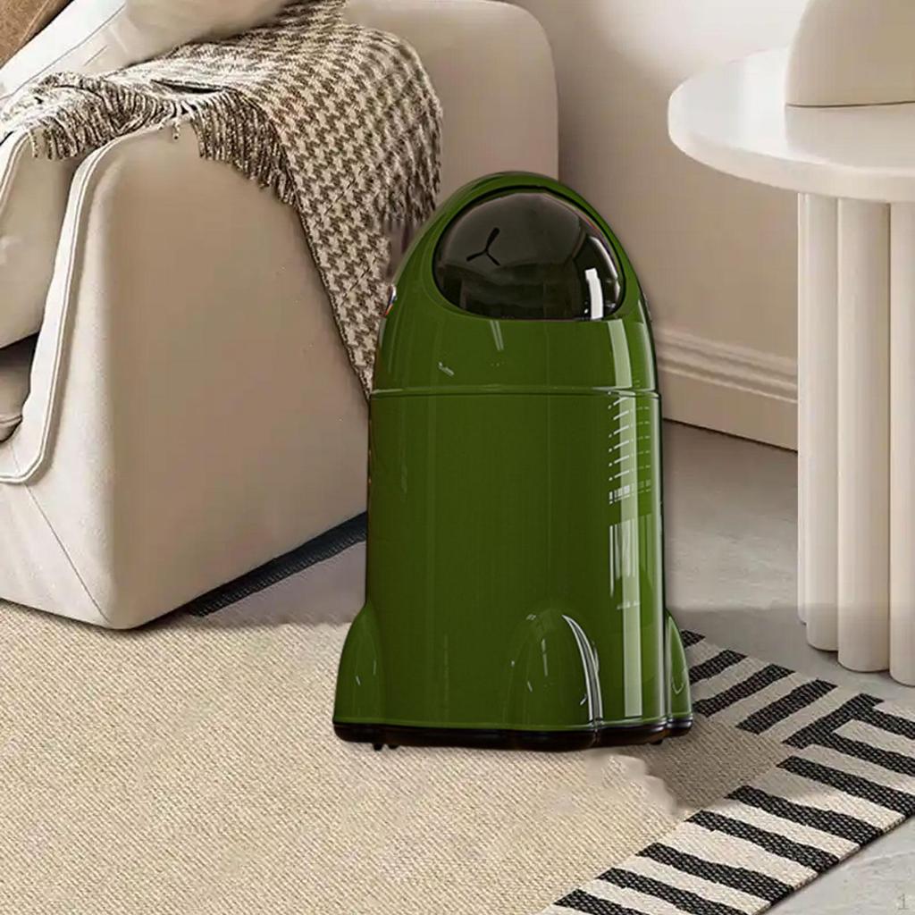 Kitchen Trash Can Garbage Bin with Universal Wheels Tall Large Open Luxury Lid Waste Basket for