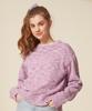BLOND9 Color Dye Knit Sweater_Purple