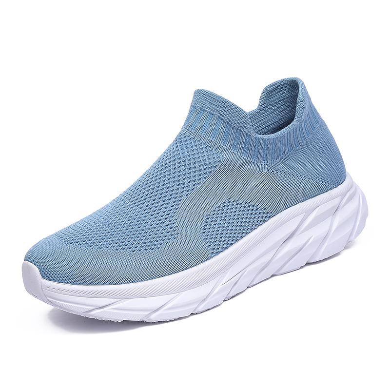 Fashion Men's and Women's Breathable Sports Casual Mesh Shoes Spring and Autumn Soft Sole Lightweight Non-slip Pair Running Shoes