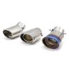 Universal Car Exhaust Muffler Tip Stainless Steel Elbow /Straight Pipe Modified Car Tail Throat Liner Pipe 