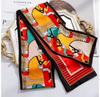 Big Brand Double-sided Printed Long Headband Silk Scarf Hin Scarf Ribbon Tie Bag Decoration Suit Scarf Waist Belt Multi Function