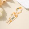 U-Shaped Hair Sticks Tortoiseshell Acrylic Anti-Slip Hairpin for Women Hair Stick Bun Comb Acetate Hair Clips Hair Accessories