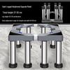 Universal Washing Machine & Refrigerator Stand with Stainless Steel Wheels