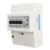 Stromzähler Einphasig DIN-Schiene Stromverbrauch Wattmeter Energiezähler Stromverbrauchsmonitor 230V 5(100)ZU