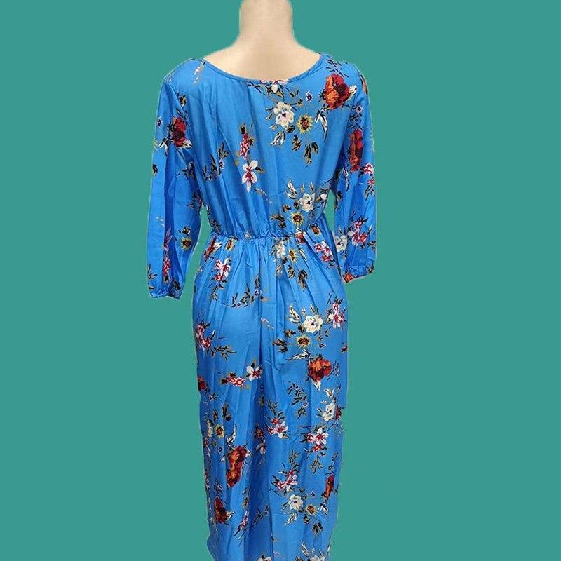Fashion Loose Party Club Casual Dress Elegant Floral Chiffon Long Dress Women French Style Short Sleeve Summer Dress Robe 26661