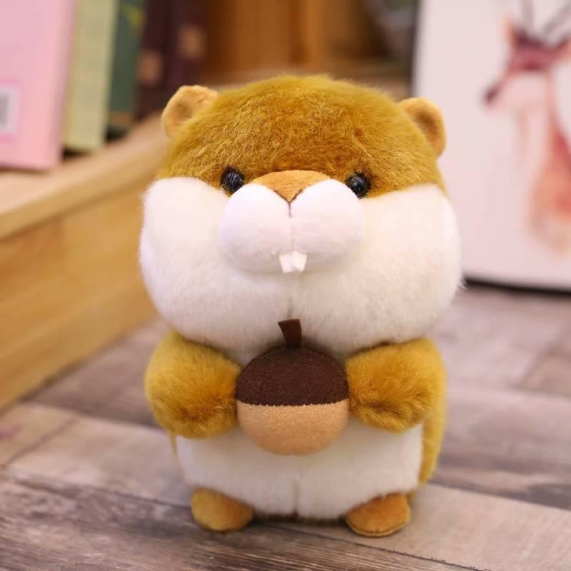Cat Hamster Mouse Panda Plush Toy Animal Stuffed Doll Bedroom Gift Decoration