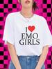 I Love Emo Girls T-shirt