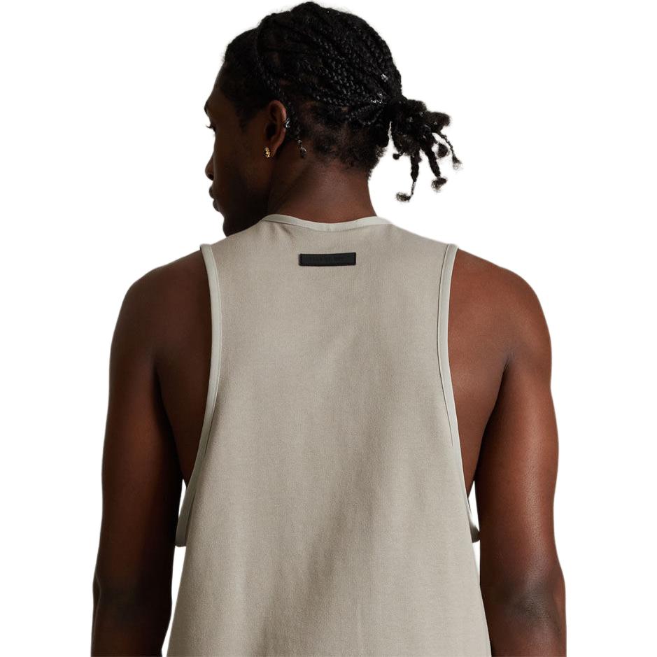 Fear of God Essentials Heavy Jersey Tank Top Seal Men Tops Grey 125SP242045F