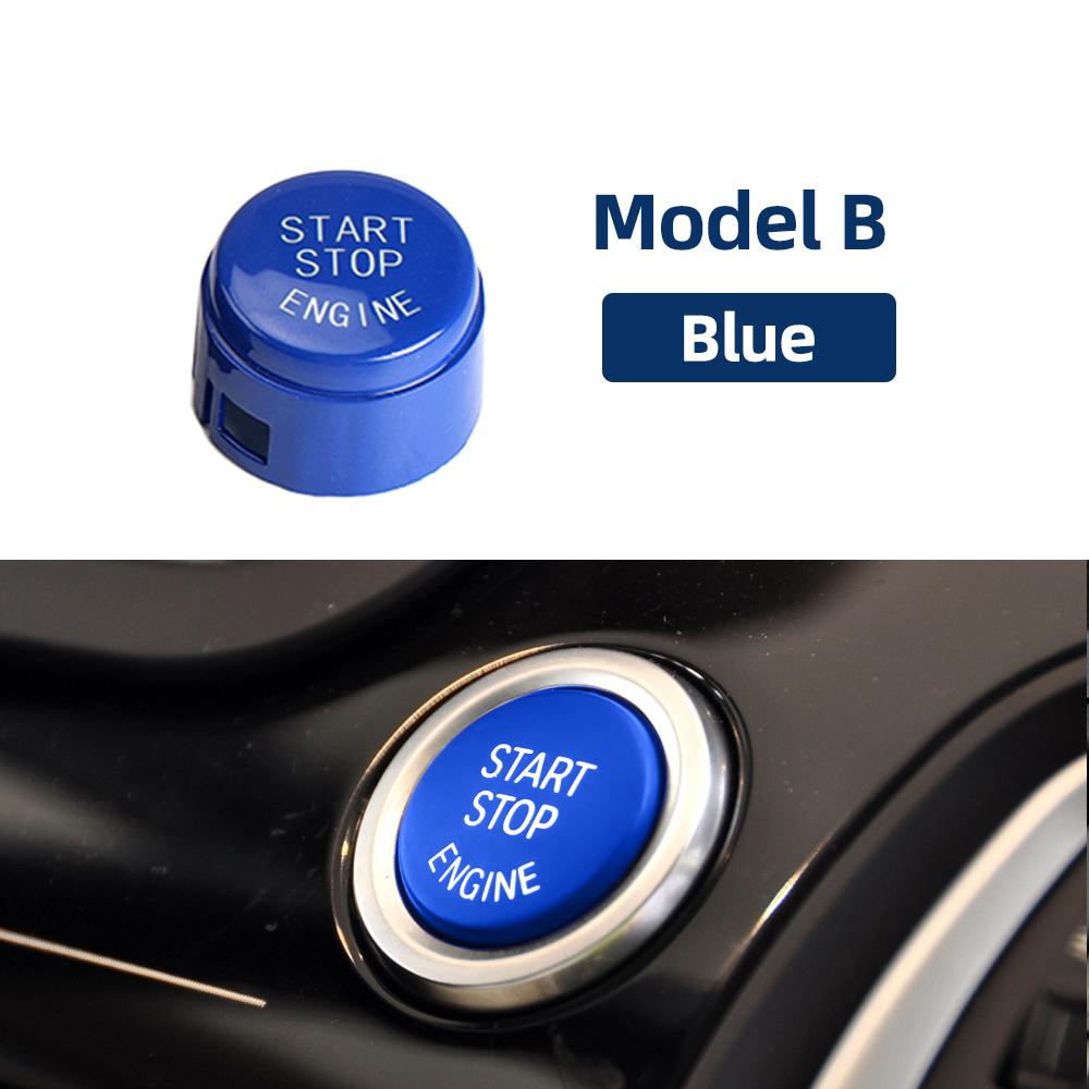 LHD Car Accessories 61319153831 Engine Ignition Start Stop Push Switch OFF Button Cover For BMW X3 X4 Series F25 F26