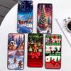 Świąteczne Pudełko Prezentowe Design Etui na Telefon Dla Xiaomi Redmi 12 13C 12C 13 10C 9T A2 9A 9C 7A Note 10S 8T 10 9 8 Pro 4G 5G Czarne