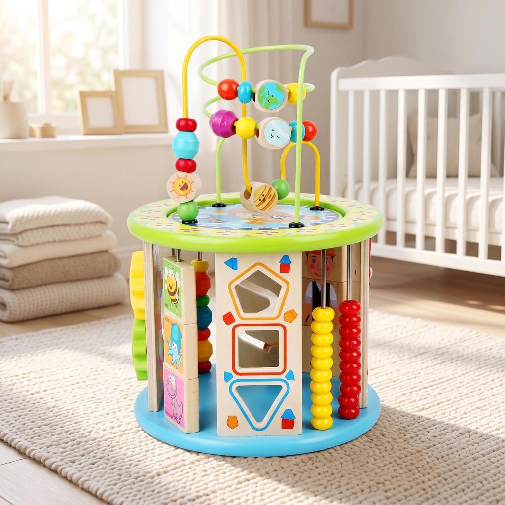 Activity Toy with Bead Maze Educational for Young Children, Kids