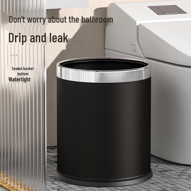 NHZHIW 10L Press-Ring Küchenmülleimer