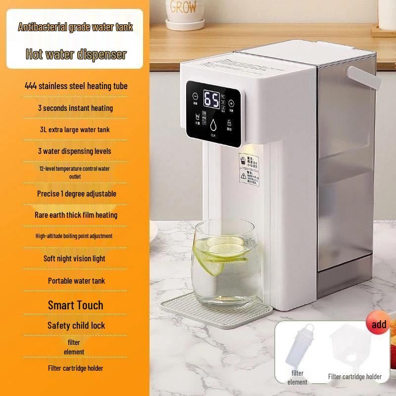 Instant Hot Desktop Direct Drinking Water Dispenser with Intelligent Digital Display and Rapid Heating