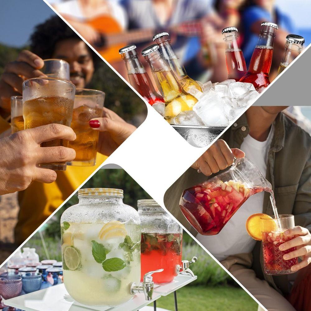 5PCS with Lid Ice Cube Tray Reusable Ice Maker Molds Durable Ice Cube Mold  Coffee