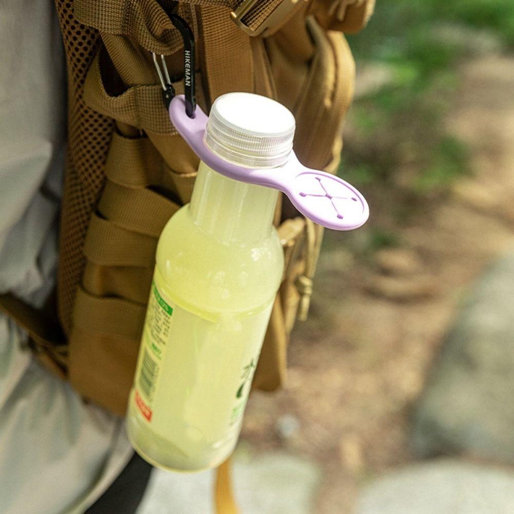 Silicone Climbing Sports Water Bottle Buckle Portable Water Bottle Holder Towel Hook