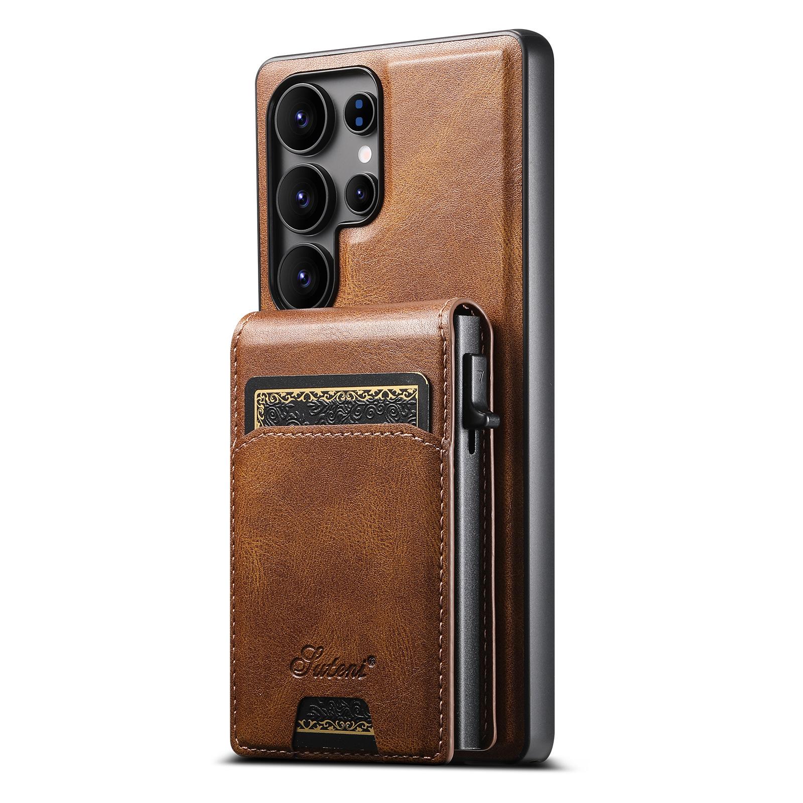 Wireless Charging Leather Case for Samsung