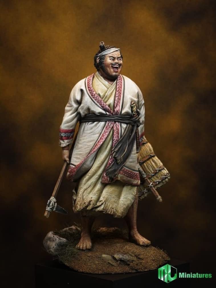 Tri Factory MJ Figure Series Ancient Zhou Dynasty Warrior Century BC Resin Kit Molded Color 15th-16th (75mm) MJ75-001